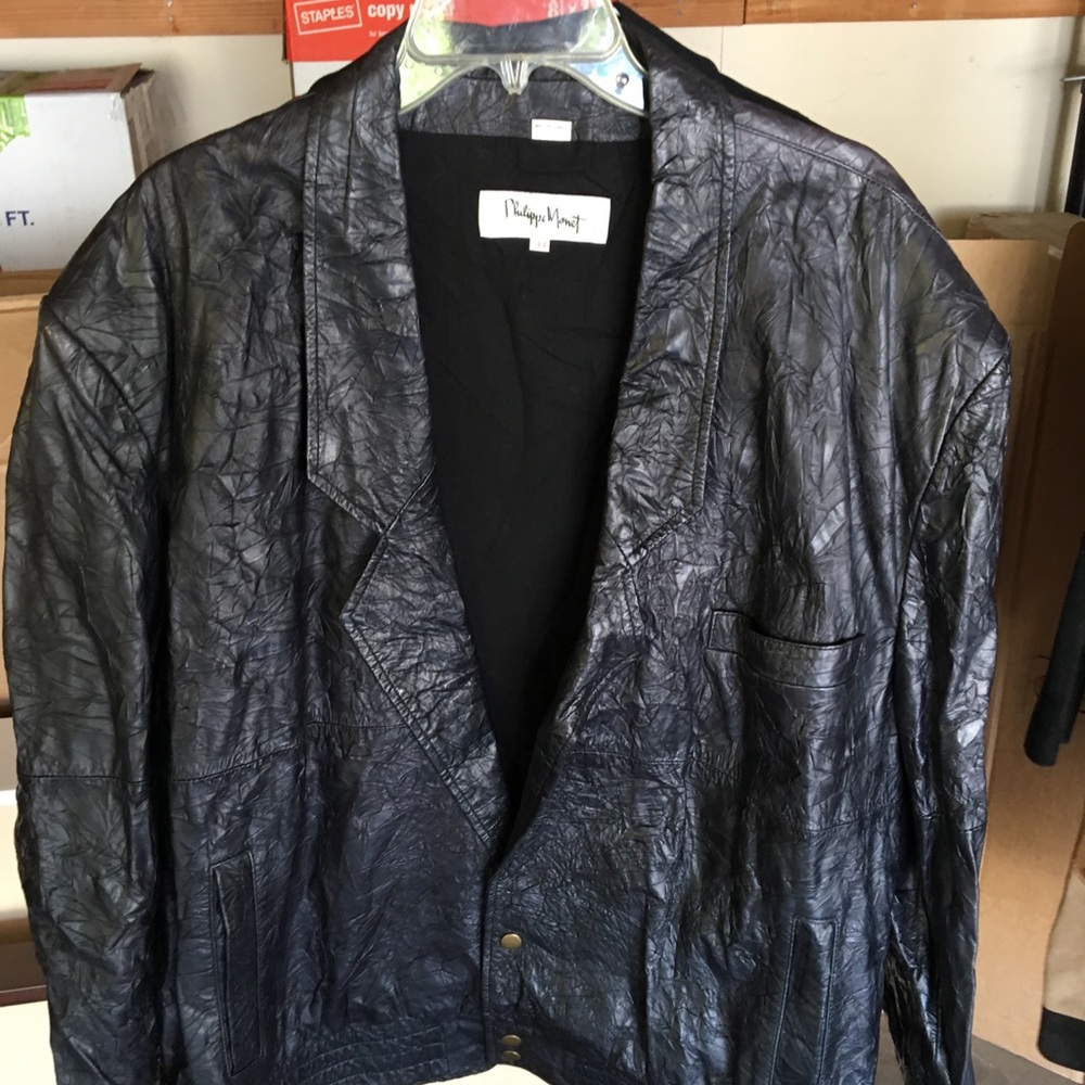 Leather jacket